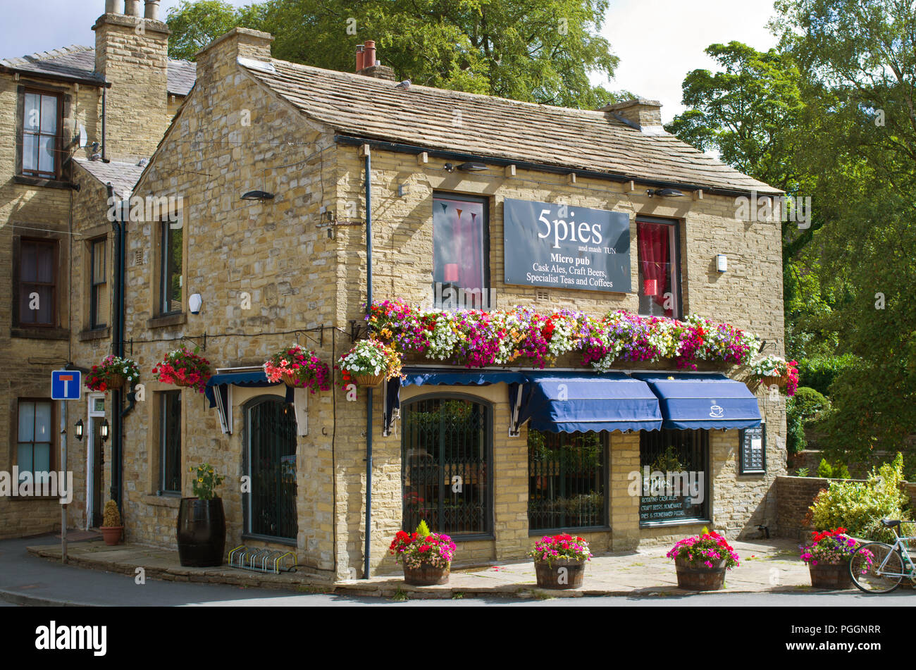 Skipton Market Town nel North Yorkshire The Yorkshire Dales UK Foto Stock