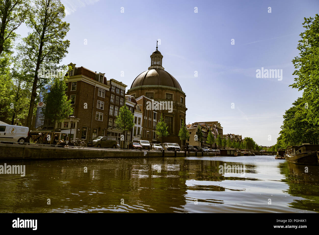 Koepelkerk auditorium di Amsterdam, Paesi Bassi Foto Stock