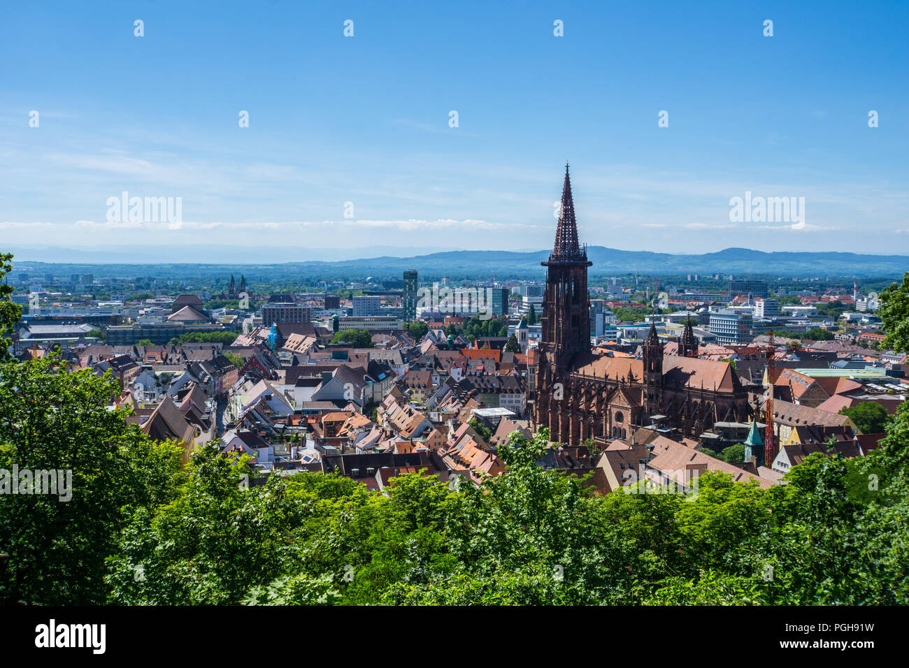 Germania, Freiburg im Breisgau Foto Stock