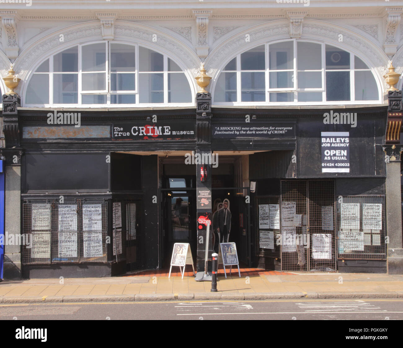 True Crime Museum Hastings East Sussex Foto Stock