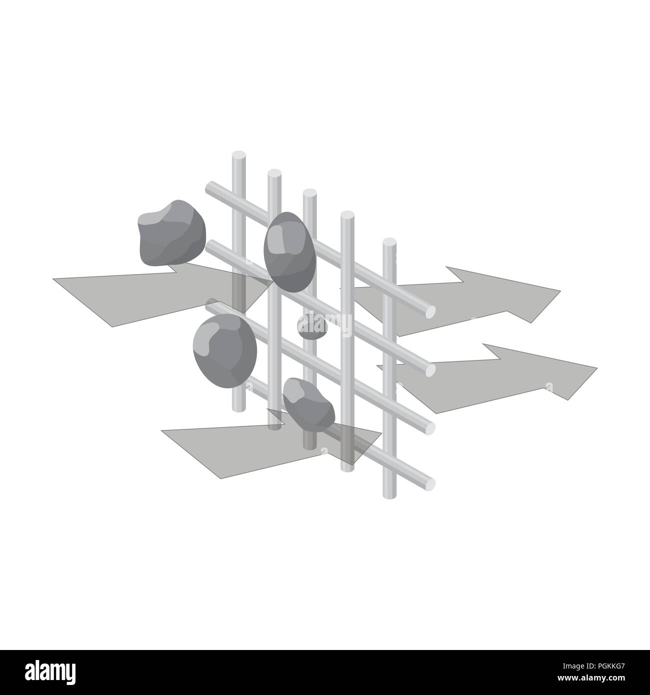 La filtrazione di acqua attraverso il filtro carbonico icona nel design monocromatico isolati su sfondo bianco. La filtrazione di acqua simbolo sistema di vettore di stock illustrat Illustrazione Vettoriale