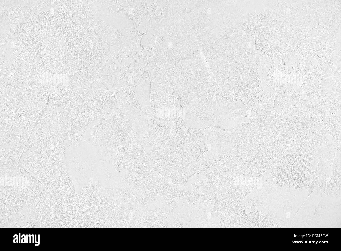 In gesso bianco texture - Blank texture di sfondo a parete Foto Stock