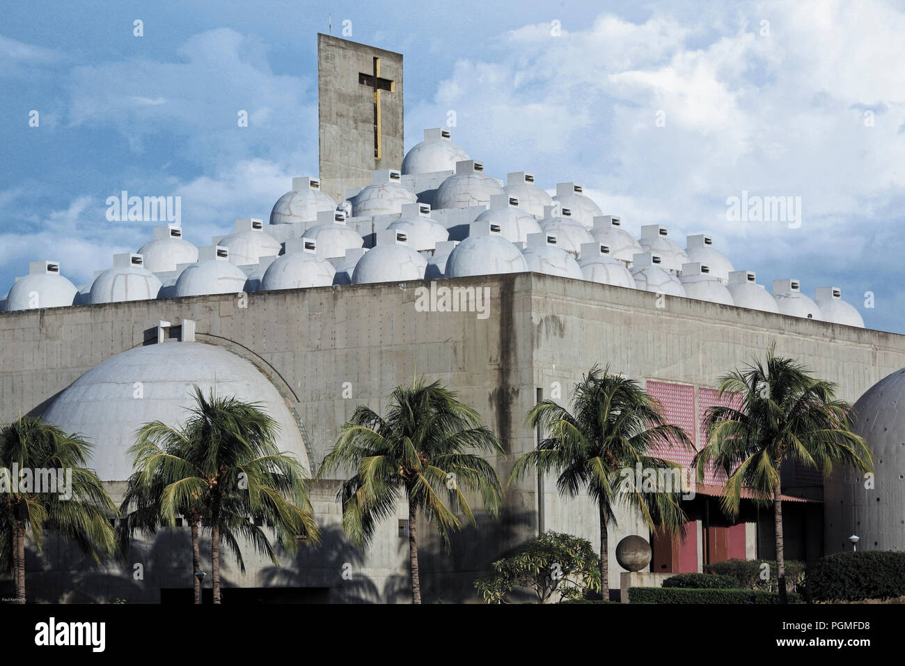 Cattedrale dell Immacolata Concezione (nuovo) Cathderal, Managua, Nicaragua Foto Stock