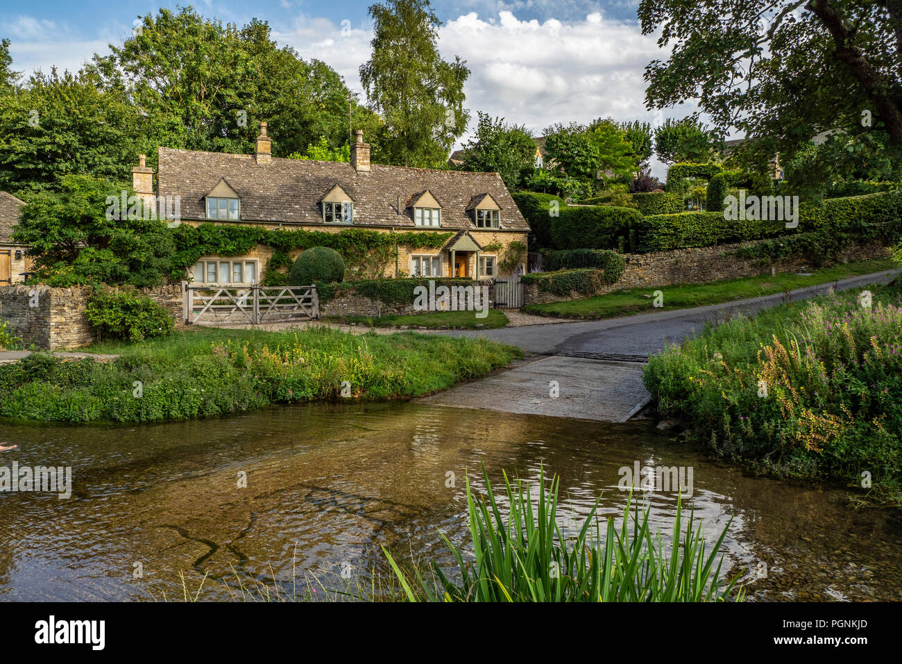 Macellazione superiore è un villaggio Costwold nella contea inglese del Gloucestershire Foto Stock