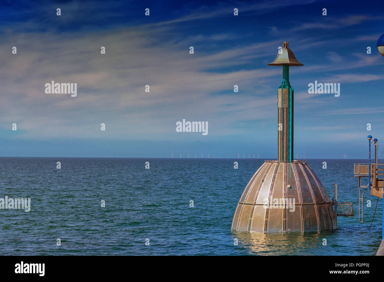 Pier Zingst con immersioni in gondola Foto Stock