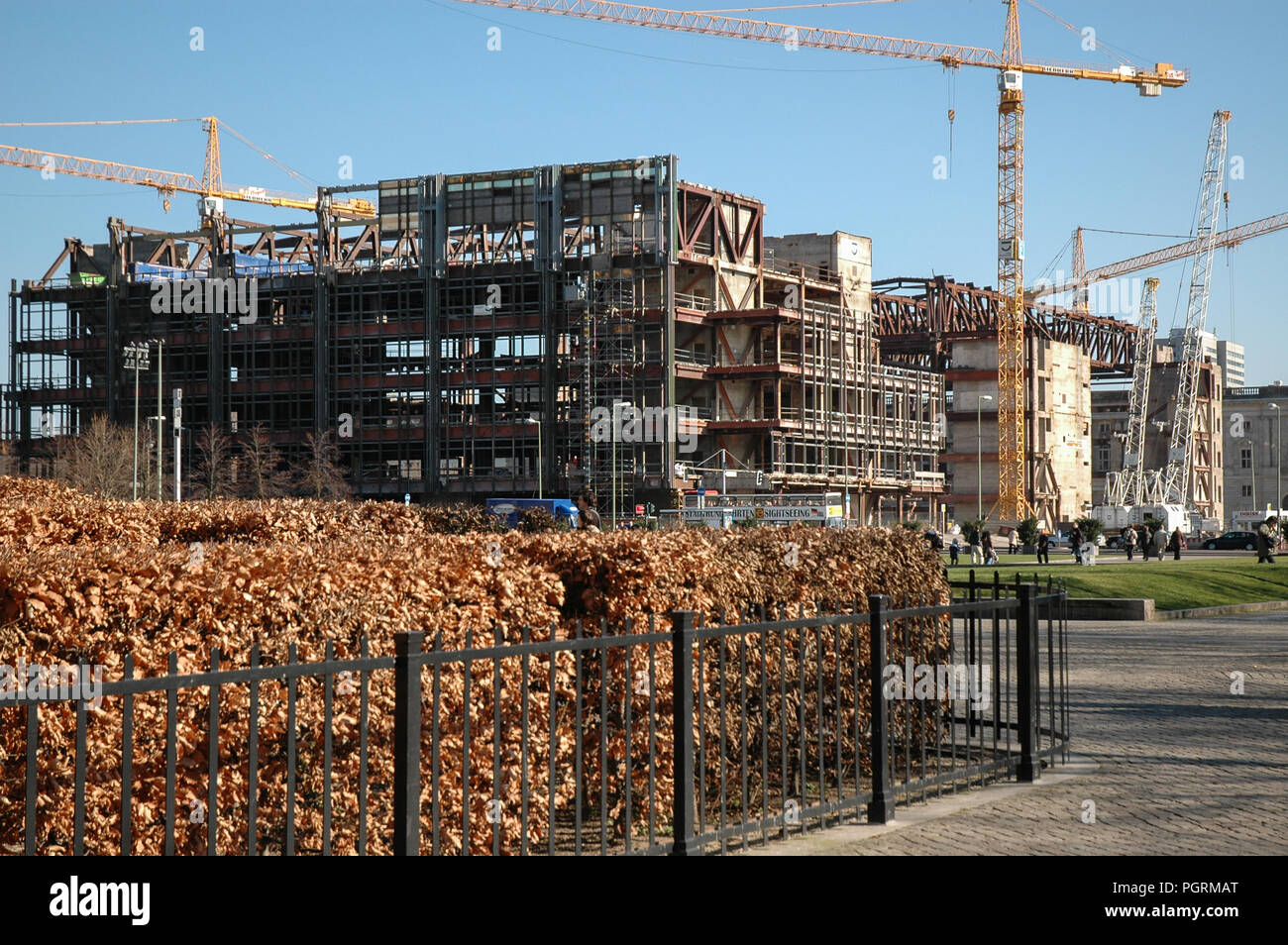 Plast der Republik a Berlino Foto Stock