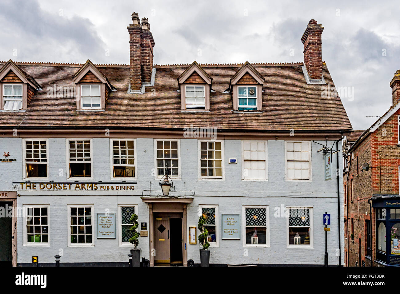 East Grinstead (Sussex, Inghilterra): Dorset bracci, Pub di strada alta. Foto Stock