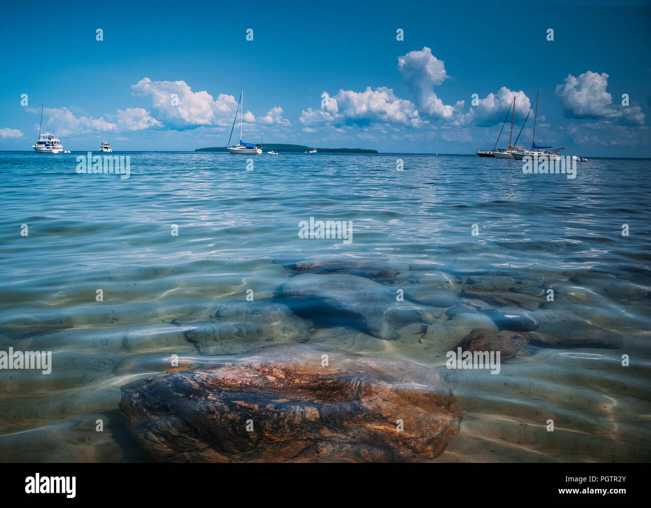 Awenda Provincial Park Beach Foto Stock