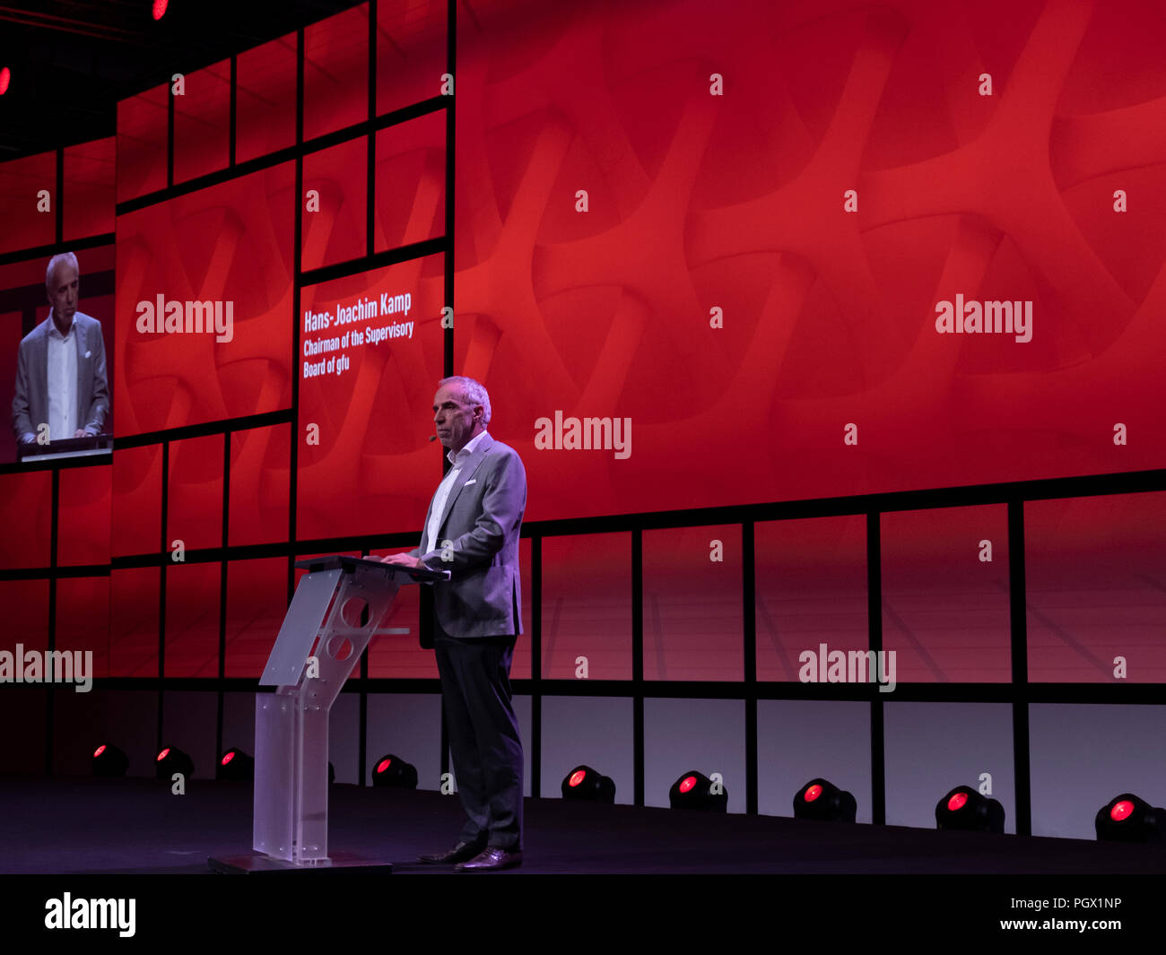 Berlino, Germania. Il 29 agosto, 2018. Premere il tasto Conferenza presso l'IFA 2018, Ifa di credito successivo: Beata Siewicz/Pacific Press/Alamy Live News Foto Stock