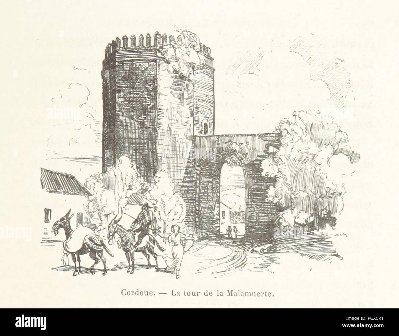 Immagine dalla pagina 161 di 'Les Vieilles Villes d'Espagne. Notes et souvenirs. Ouvrage illustré de 125 dessins à la plume par A. Robida reproduits en fac-simile' . Foto Stock