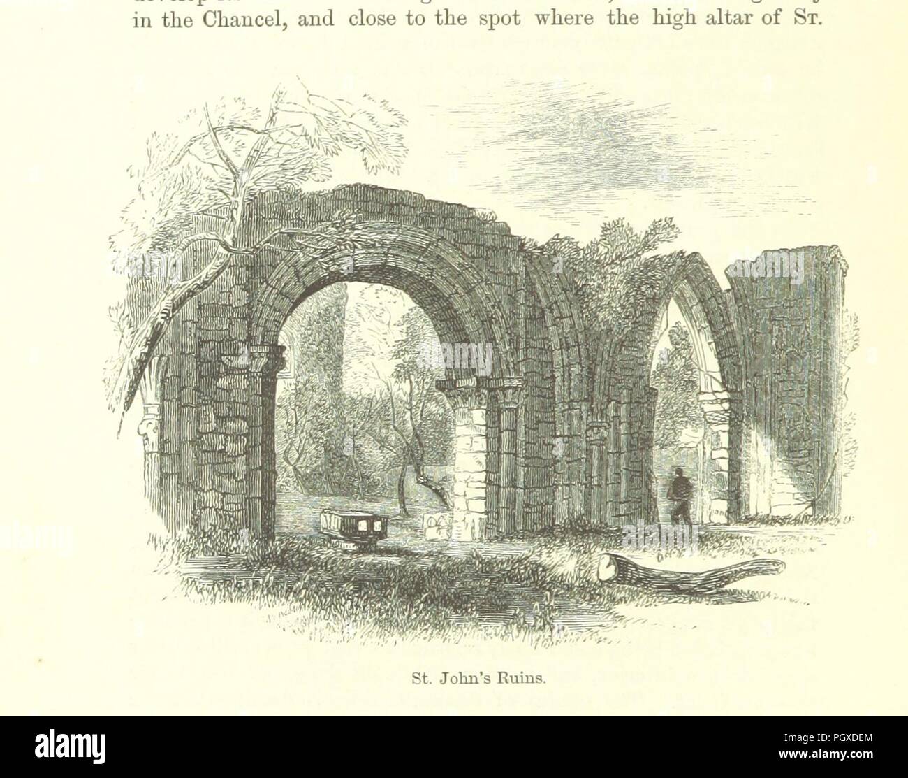 Immagine dalla pagina 174 del '[lo straniero's Handbook di Chester e i suoi dintorni. ... Con trenta quattro nuove illustrazioni di G. Measom.]' . Foto Stock