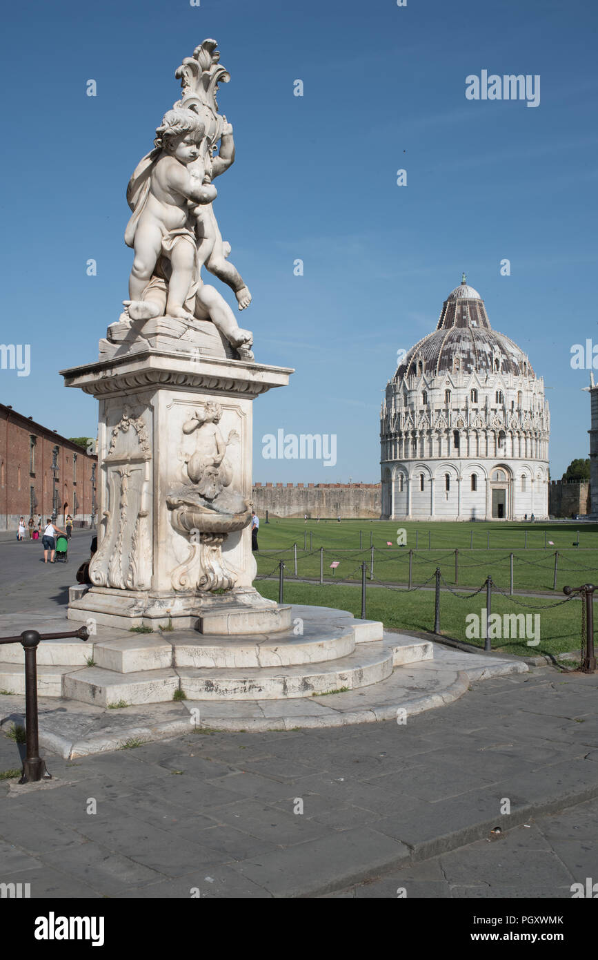 Piazza dei Miracoli. Miracolo sq. Foto Stock