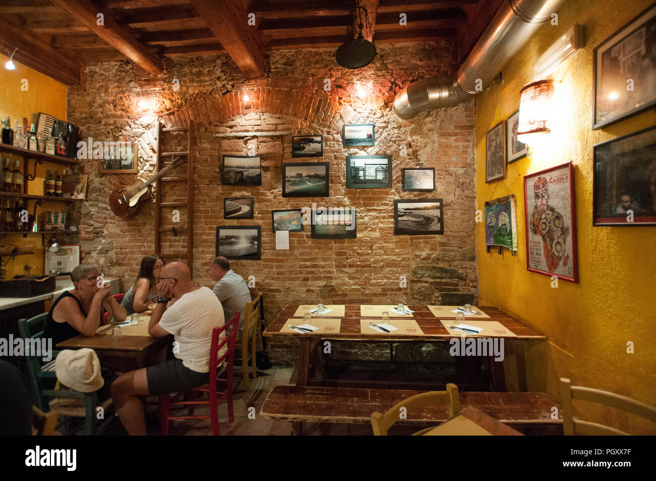 La Barrocciaia ristorante, insidet Foto Stock