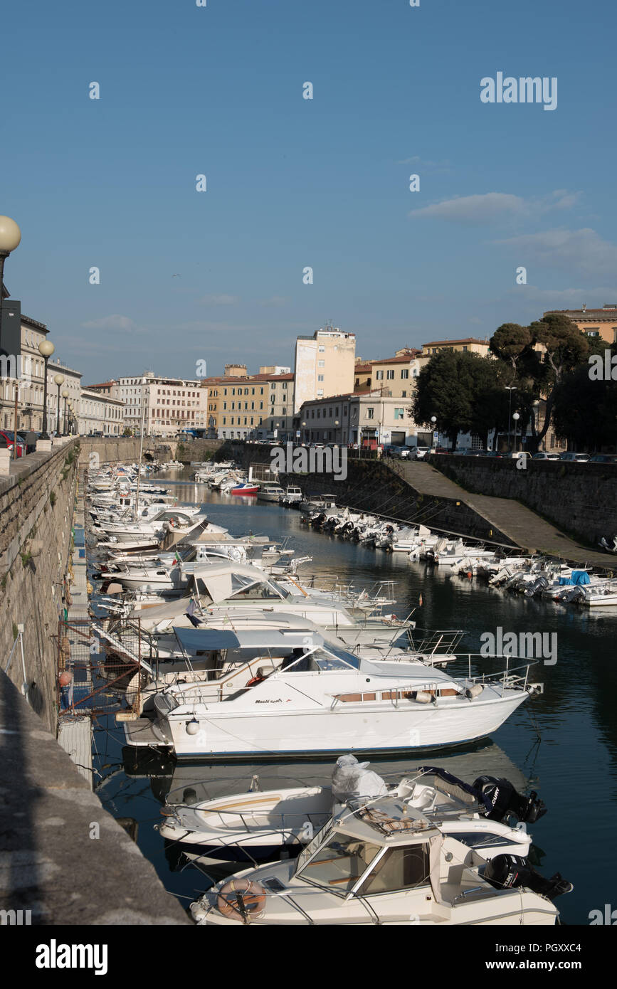 Canali di centro. Foss Reale Foto Stock
