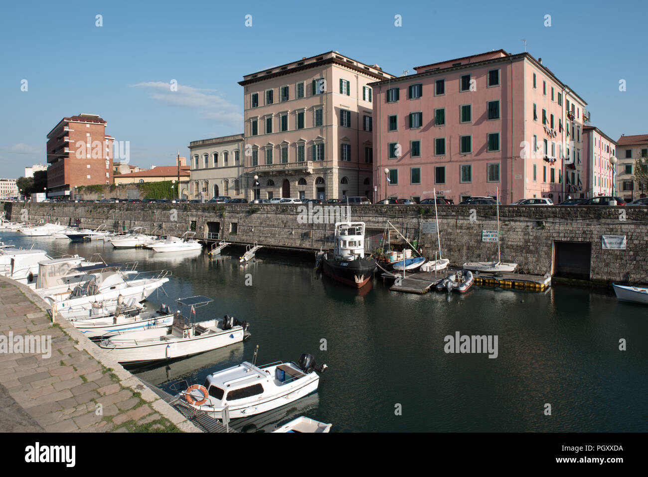 Canali di centro. Foss Reale Foto Stock