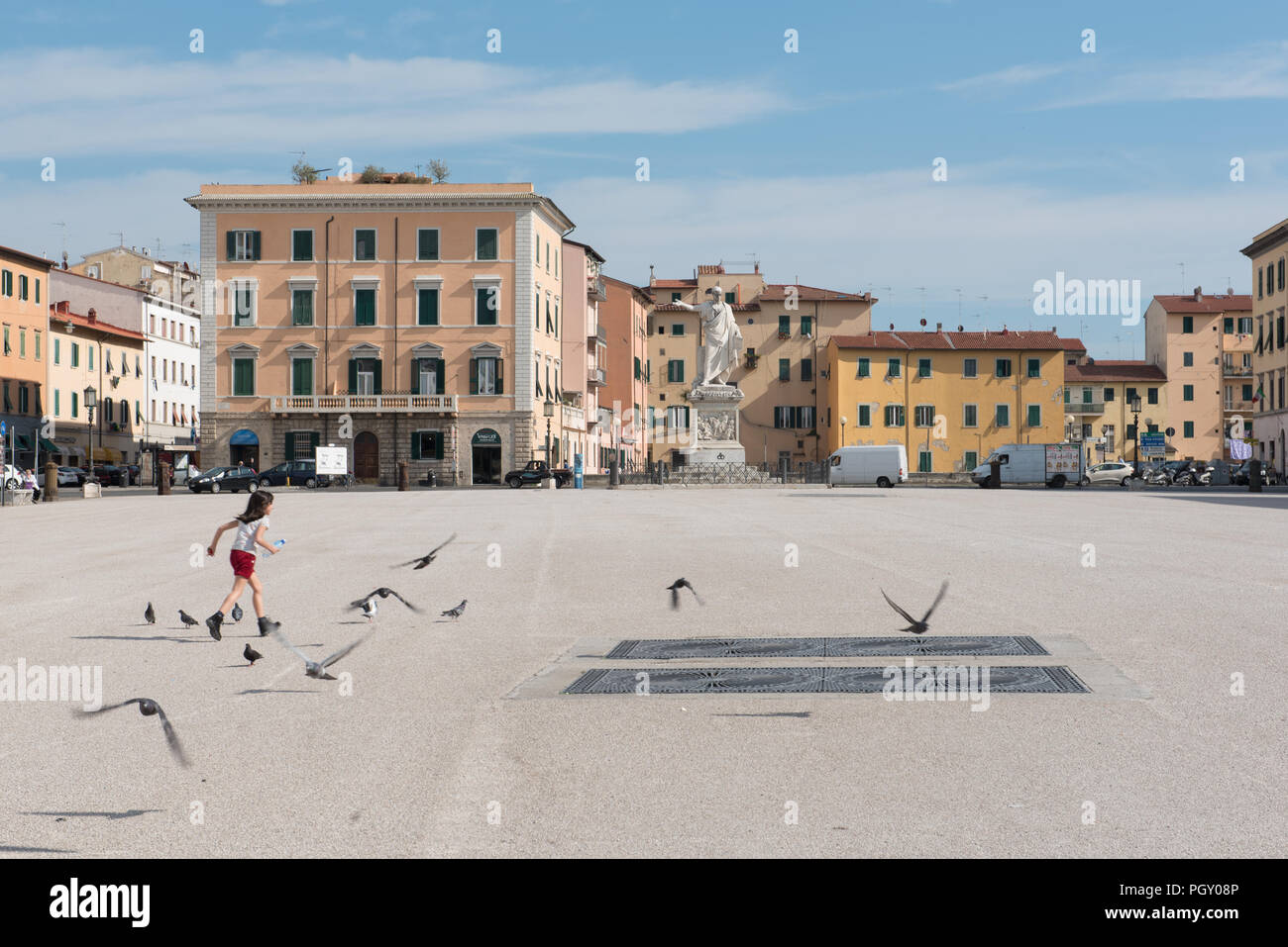 Piazza della Repubblica ( piazza della Republica ) non exatly un posto, th larget bridge in Italia Foto Stock