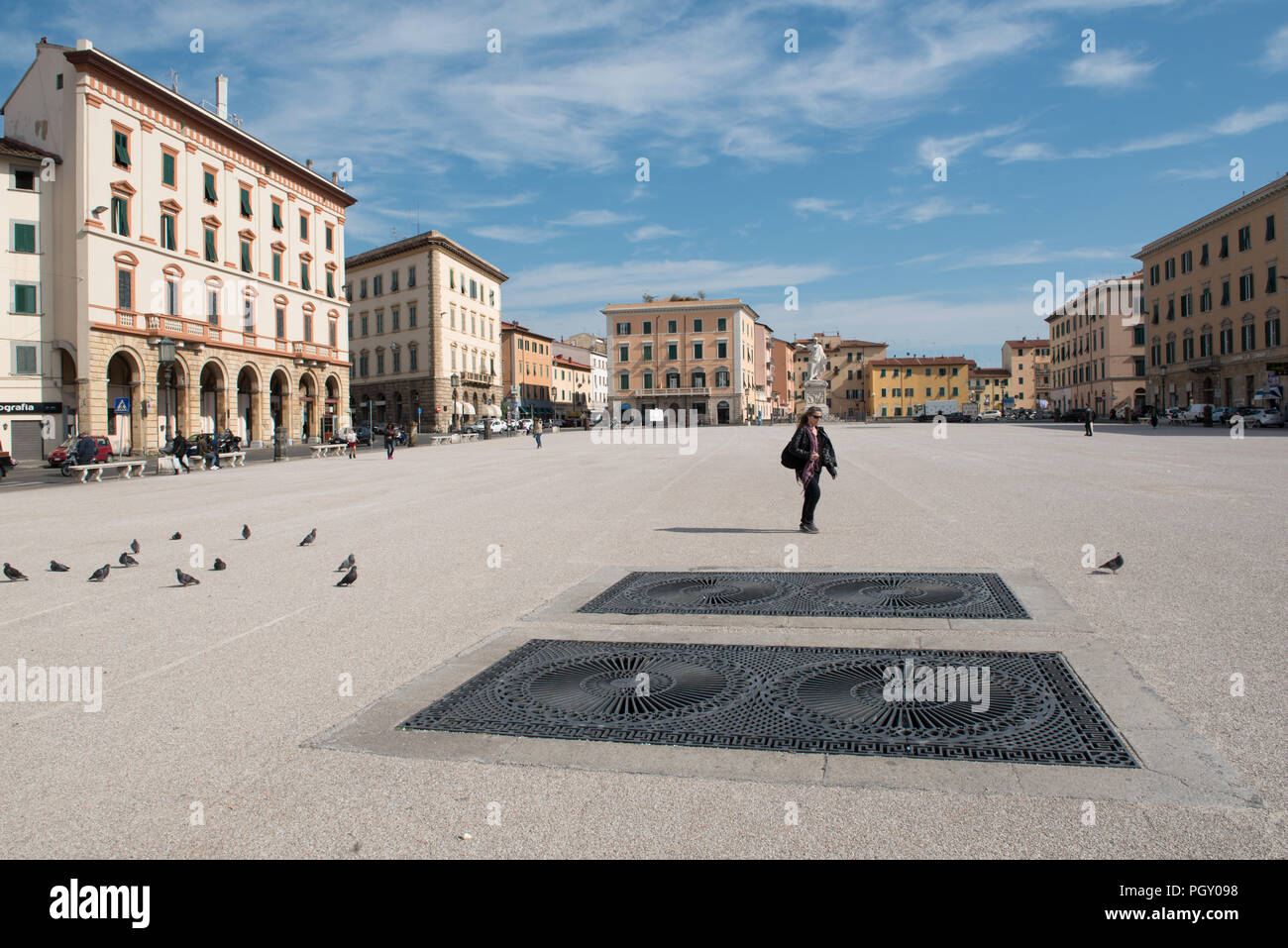 Piazza della Repubblica ( piazza della Republica ) non exatly un posto, th larget bridge in Italia Foto Stock