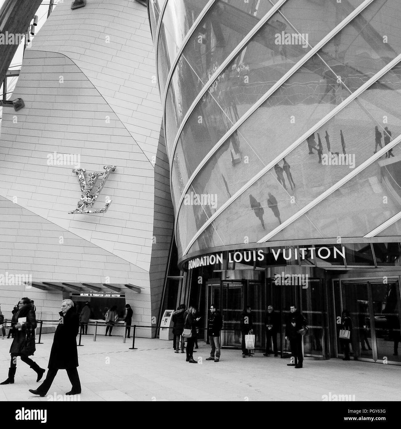 Louis Vuitton Foundation, Parigi, Francia Foto Stock