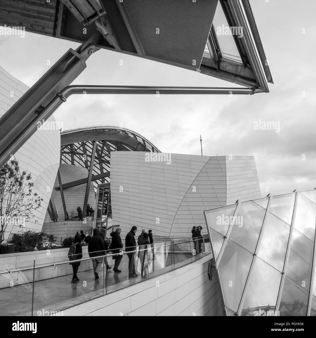 Louis Vuitton Foundation, Parigi, Francia Foto Stock