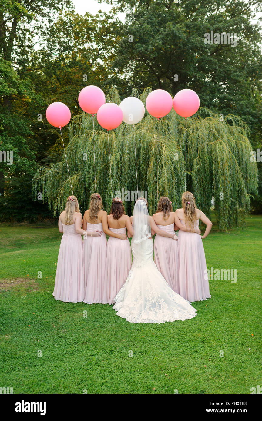 Wedding ballons Foto Stock