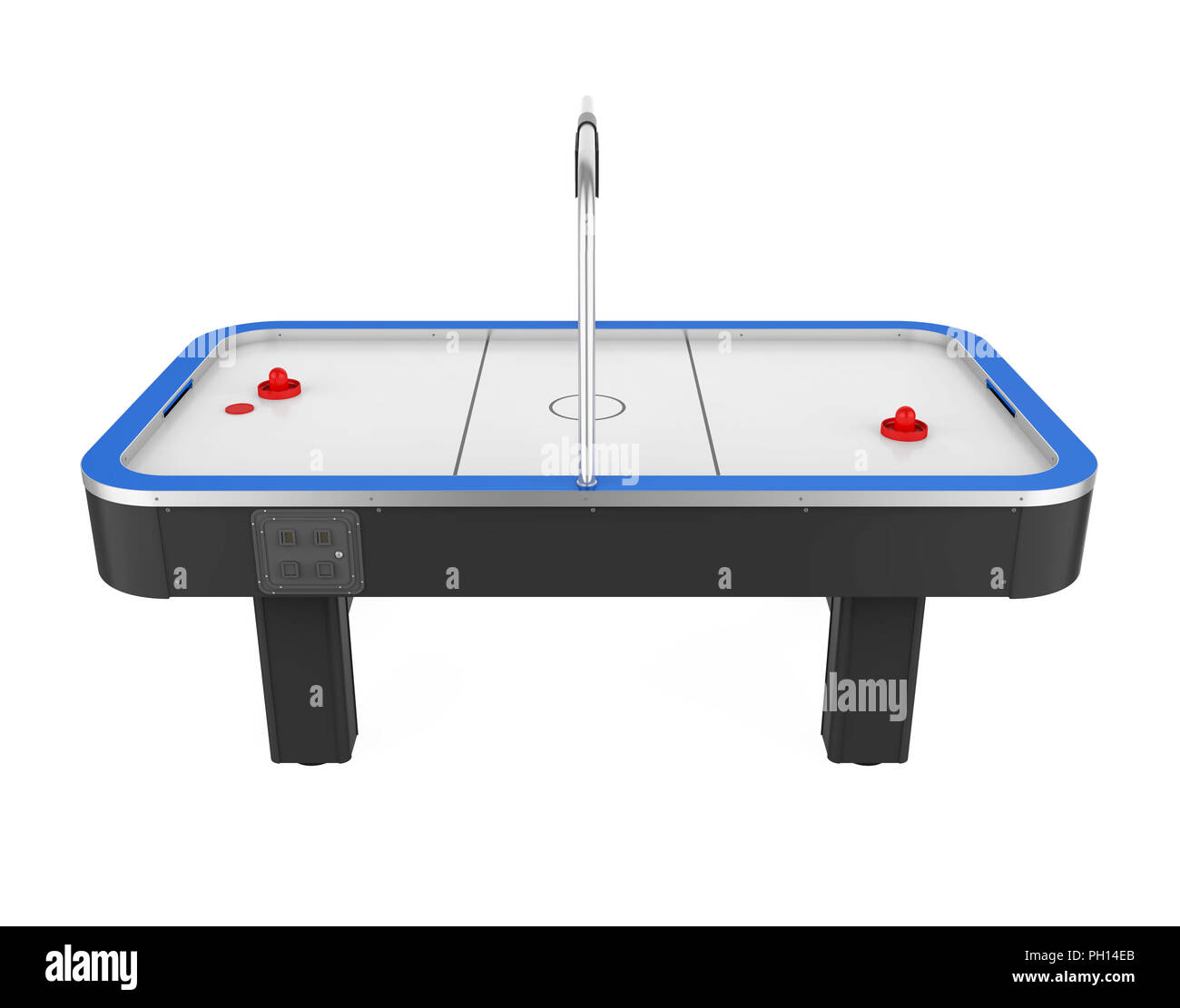 Air hockey tabella isolato Foto Stock