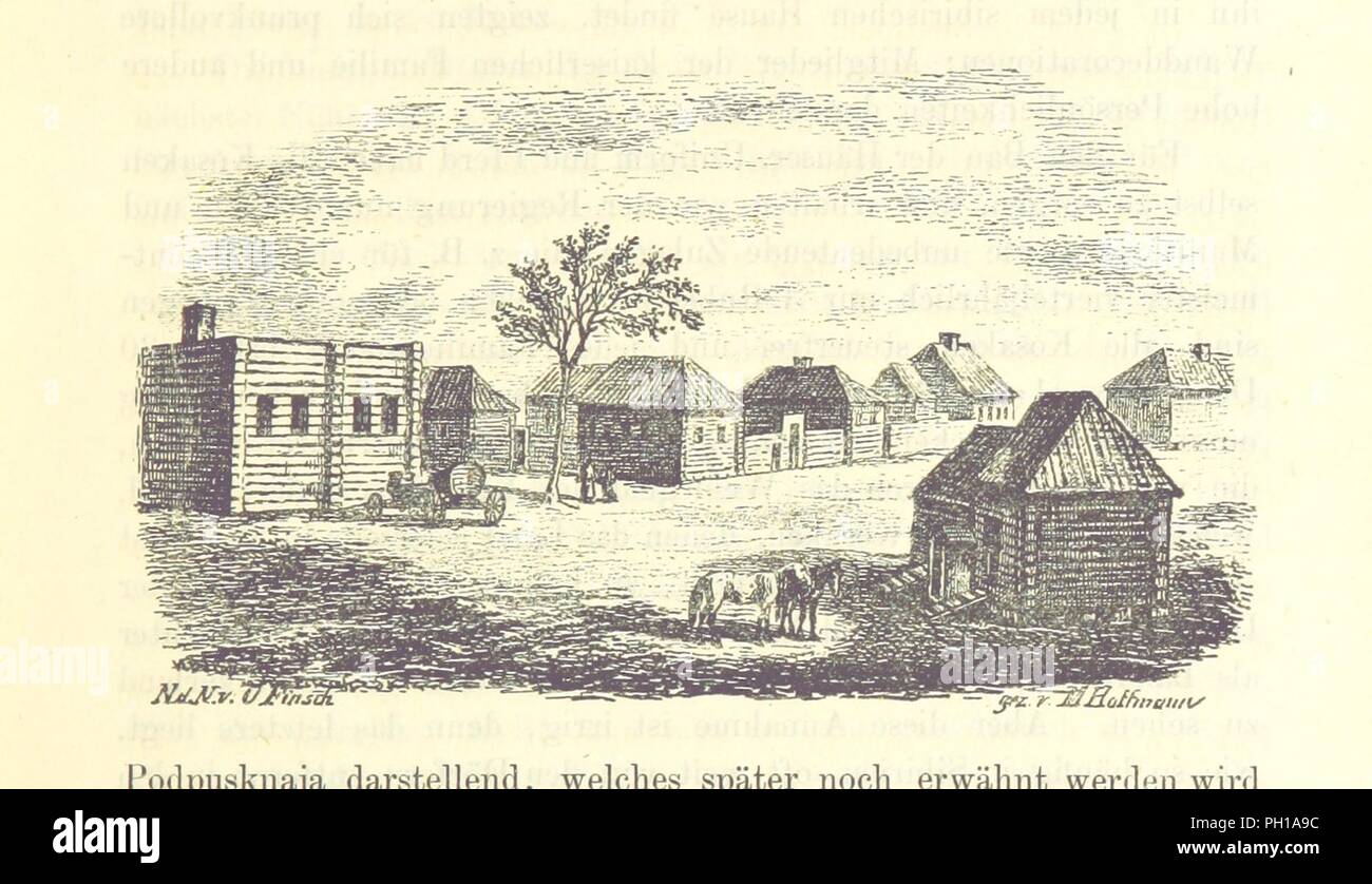Immagine dalla pagina 105 di 'Reise nach West-Sibirien im Jahre 1876. Auf Veranstaltung des Vereins für die Deutsche Nordpolarfahrt in Bremen unternommen mit Dr. A. E. Brehm und Karl Graf v. Waldburg-Zeil-Trauchburg, von Dr.0093. Foto Stock