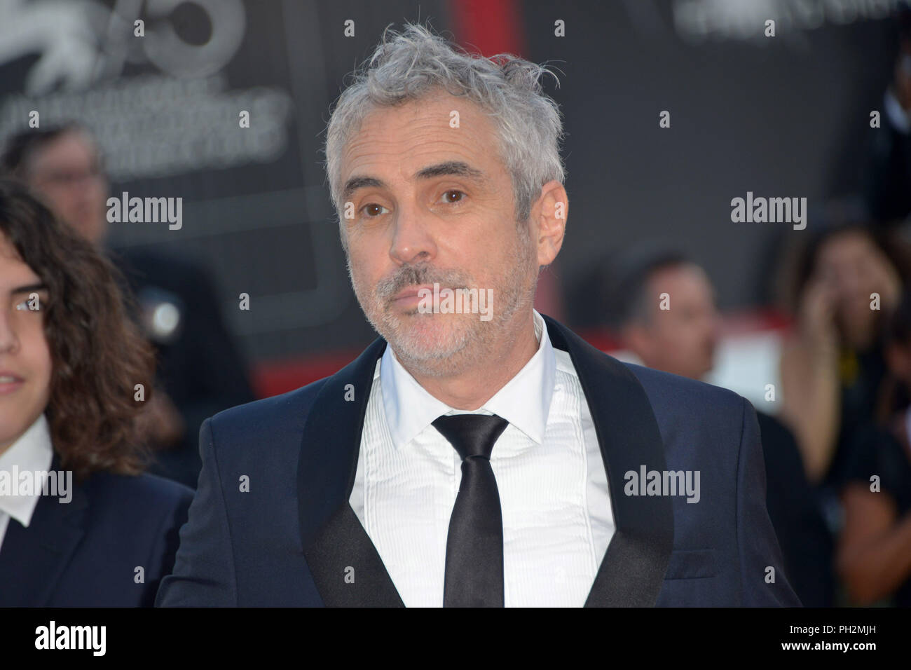 Venezia, Italia. Il 30 agosto, 2018. 75° Festival del Cinema di Venezia, RedCarpet film "Roma". Nella foto: Alfonso CuarÃ³n Credit: Indipendente Photo Agency Srl/Alamy Live News Foto Stock