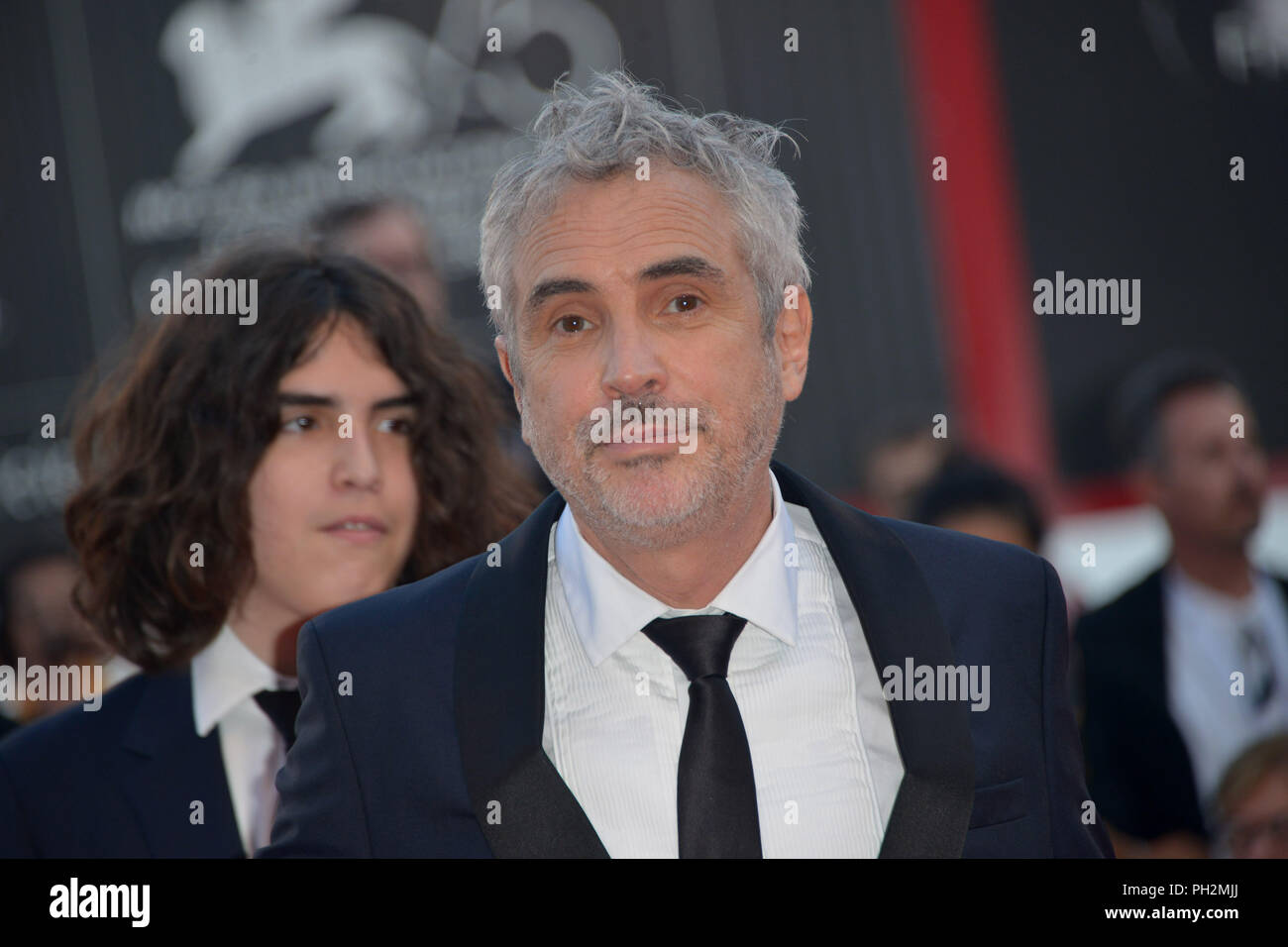 Venezia, Italia. Il 30 agosto, 2018. 75° Festival del Cinema di Venezia, RedCarpet film "Roma". Nella foto: Alfonso CuarÃ³n Credit: Indipendente Photo Agency Srl/Alamy Live News Foto Stock