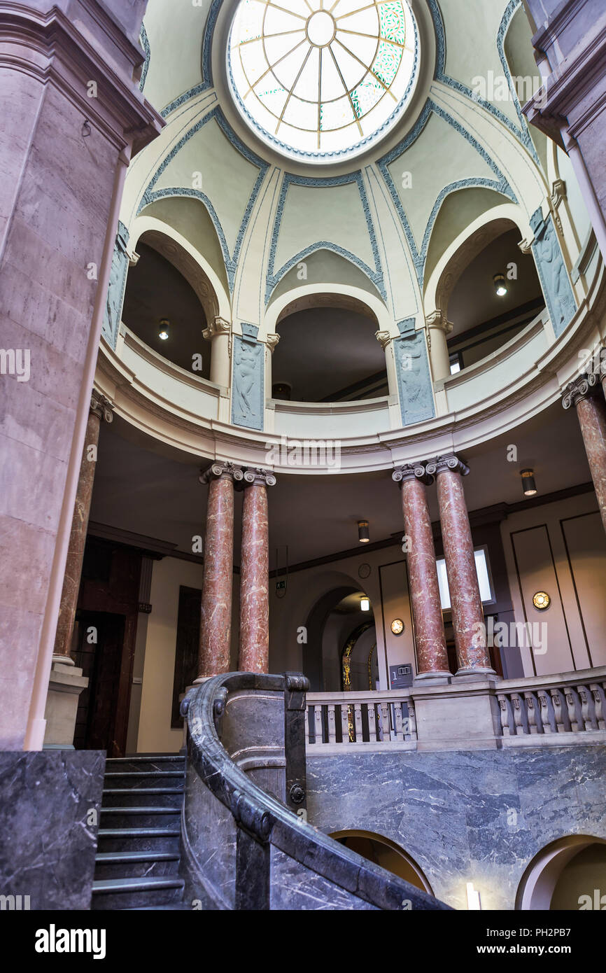 Nuovo Municipio, Neues Rathaus (1913), Hannover, Bassa Sassonia, Germania Foto Stock