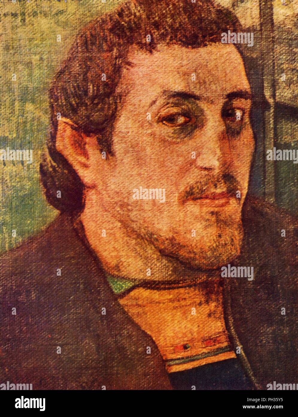 'SELF Verticale', 1888-1889, (1936). Artista: Paul Gauguin. Foto Stock