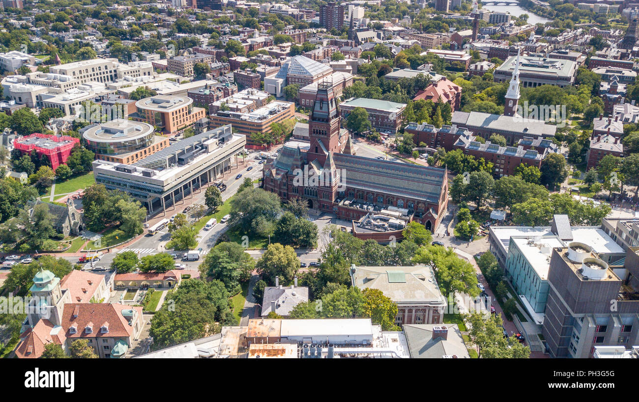 Sanders Theatre, Harvard University, Boston, MA, Stati Uniti d'America Foto Stock