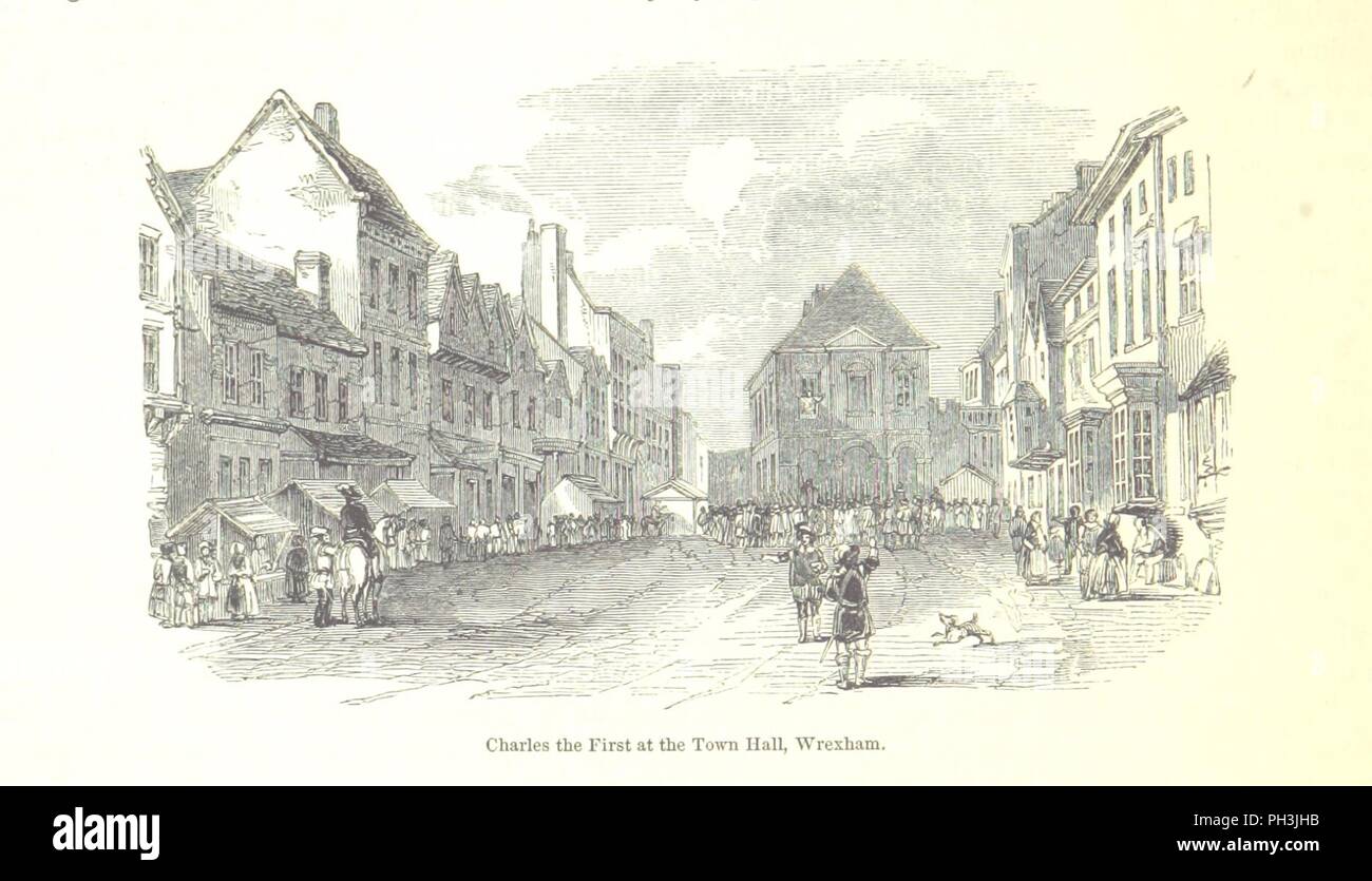 Immagine dalla pagina 374 di 'Royal visite e progredisce verso il Galles e le contee di frontiera di Cheshire, Salop, Hereford, e Monmouth, dalla prima invasione di Giulio Cesare e per la visita amichevole dei suoi più graziosi Majes0032. Foto Stock