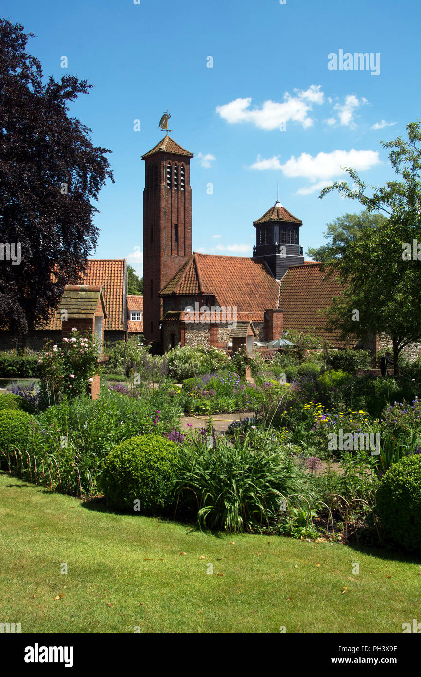 NORFOLK; WALSINGHAM; SANTUARIO DI NOSTRA SIGNORA DI WALSINGHAM Foto Stock