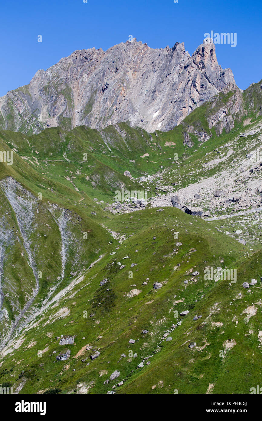 La Pierre Menta Foto Stock