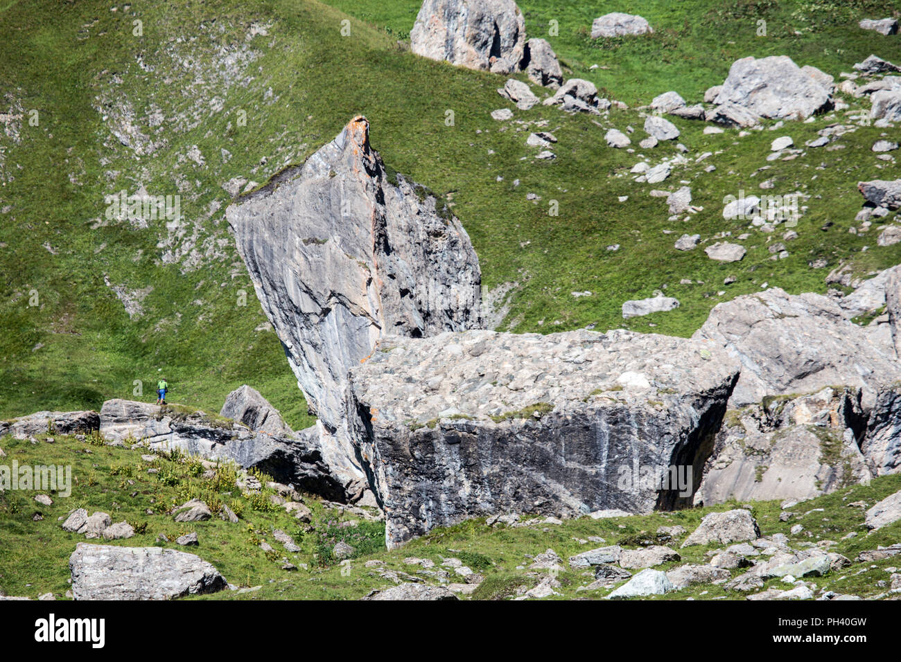 La Pierre Menta Foto Stock