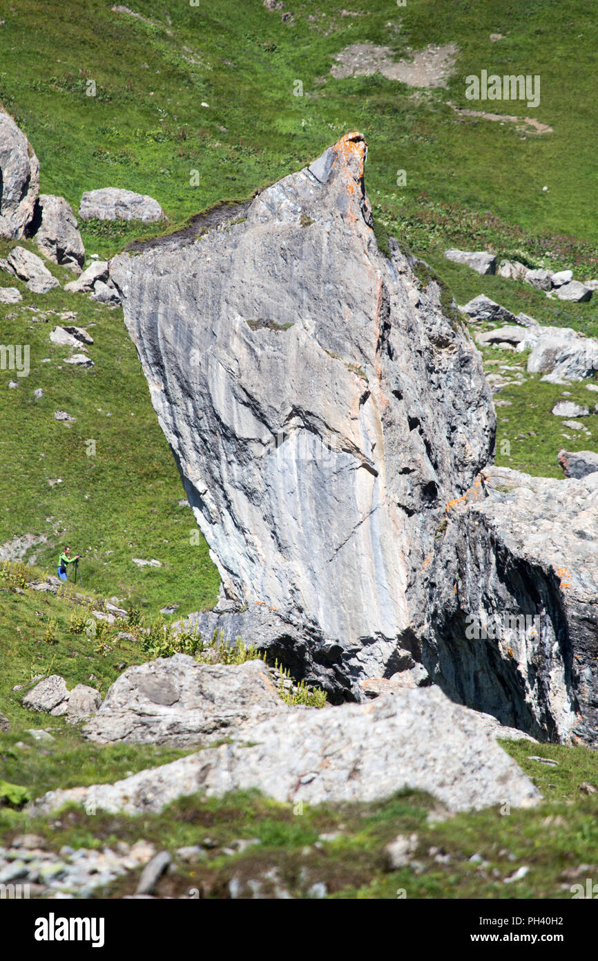 La Pierre Menta Foto Stock
