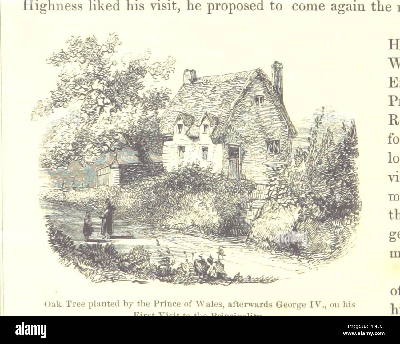 Immagine dalla pagina 456 di 'Royal visite e progredisce verso il Galles e le contee di frontiera di Cheshire, Salop, Hereford, e Monmouth, dalla prima invasione di Giulio Cesare e per la visita amichevole dei suoi più graziosi Majes0090. Foto Stock