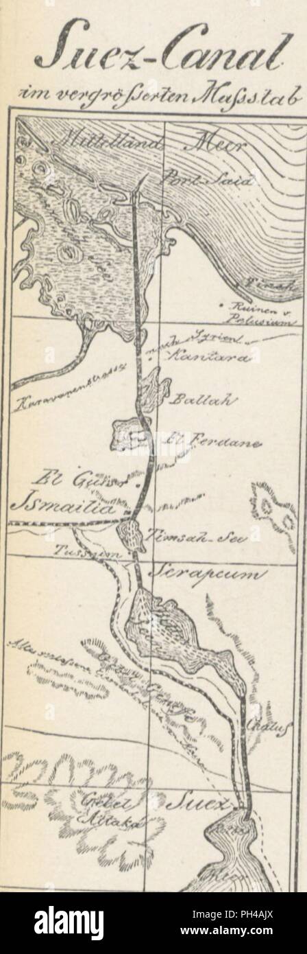 Immagine dalla pagina 803 del 'Dcome alte,-christliche-und heutige Aegypten ha. Geschildert von F. B. mit einer Landkarte' . Foto Stock