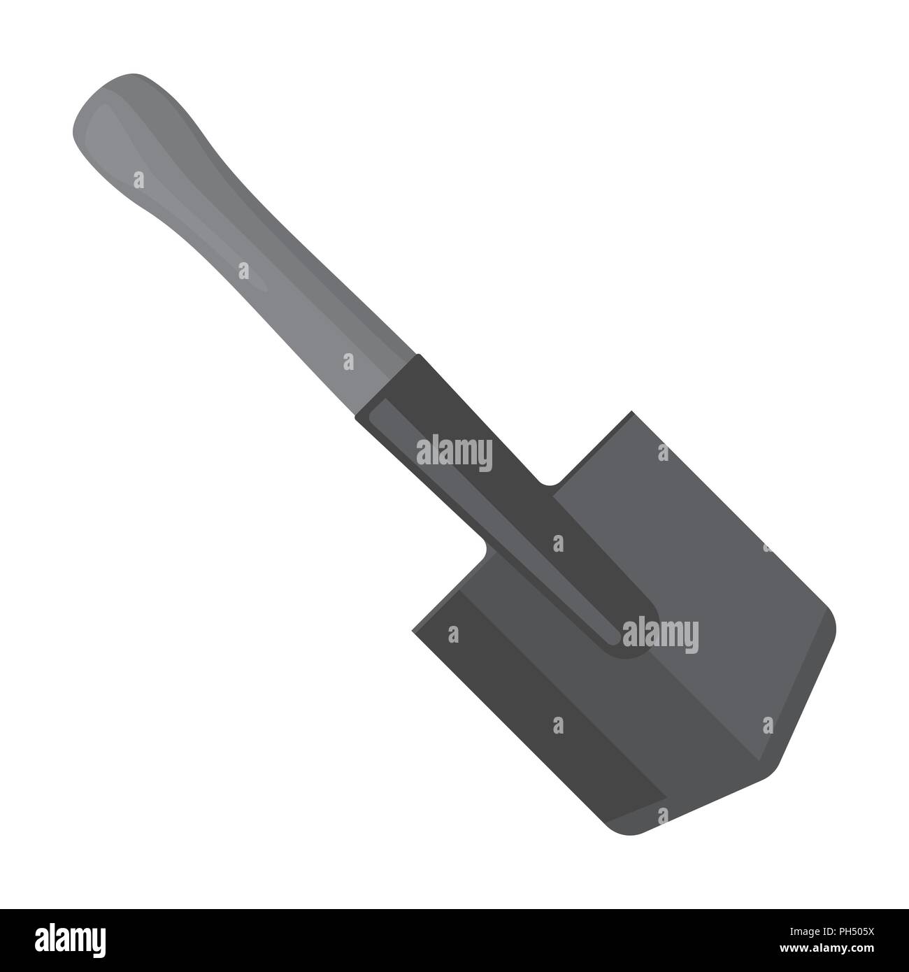Consolidamento militare icona strumento in stile monocromatico isolati su sfondo bianco. Militare e simbolo dell'esercito illustrazione vettoriale Illustrazione Vettoriale
