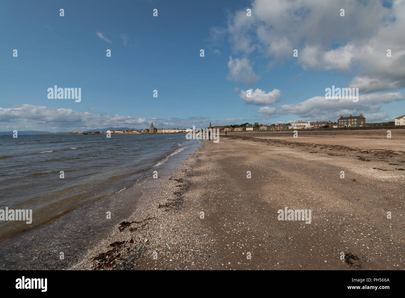 Adrossan Harbour, Saltcoast, Stevenston Costa i punti di riferimento Foto Stock