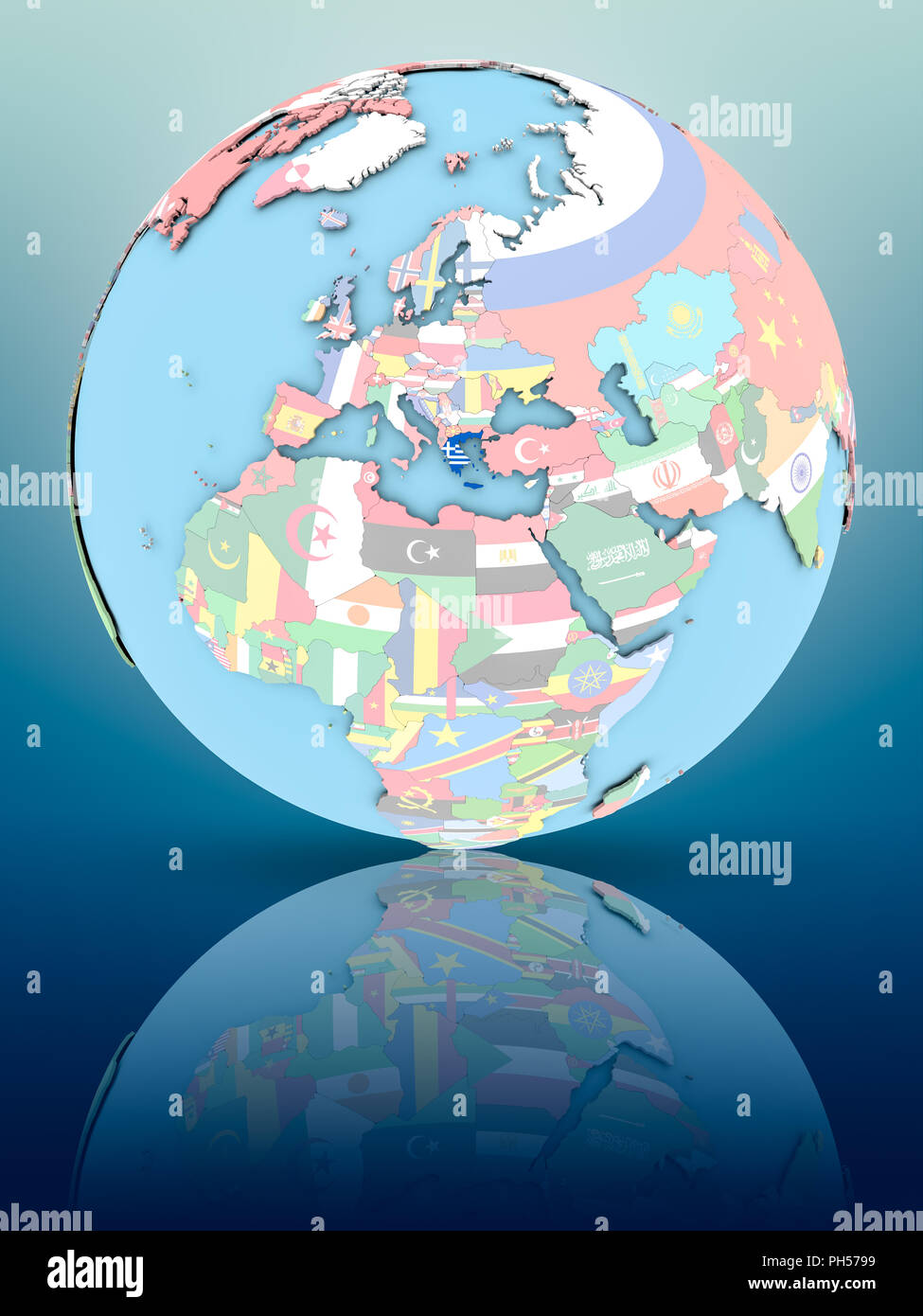 Mappa politica della grecia immagini e fotografie stock ad alta ...
