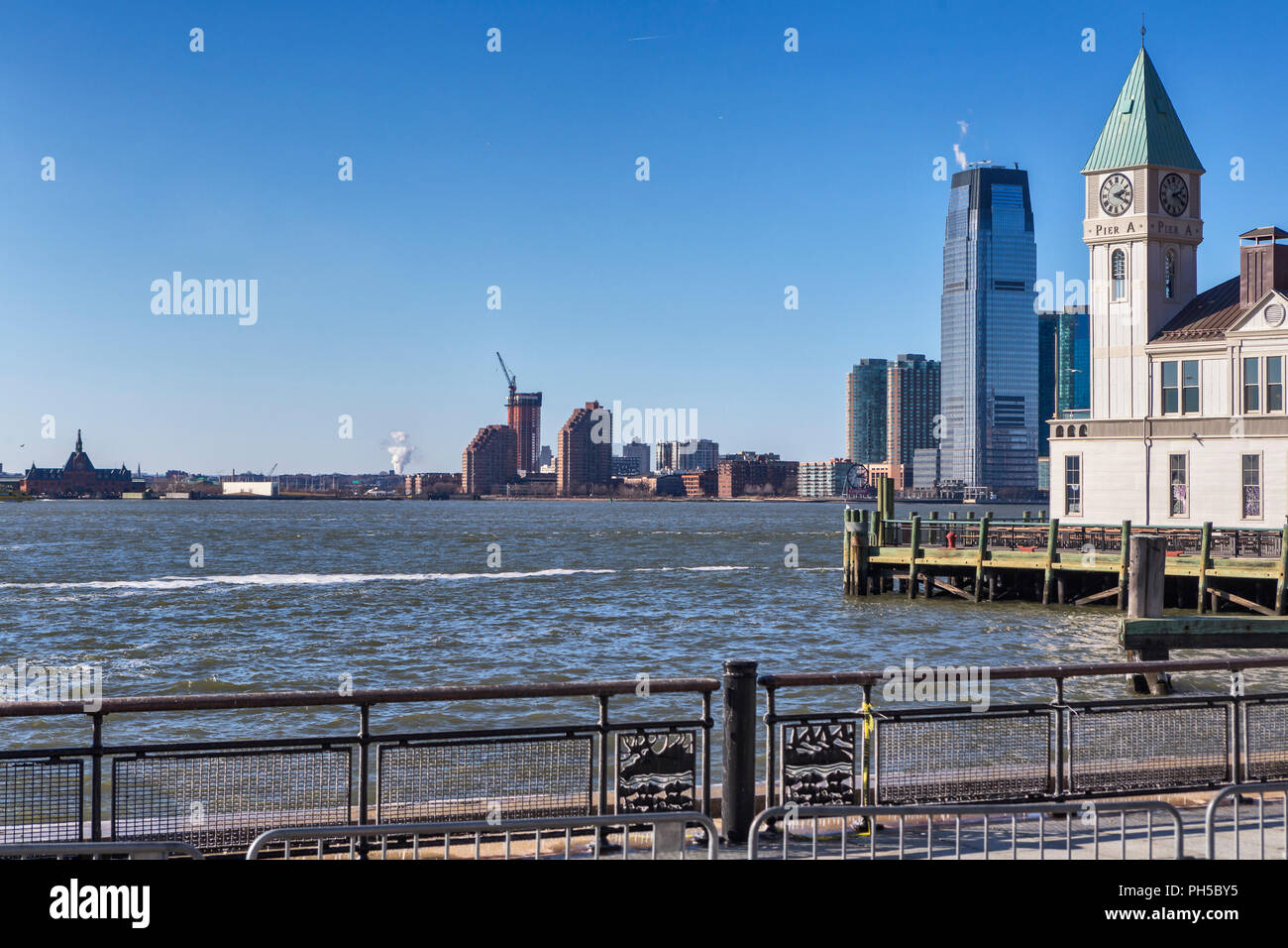 Battery Park, New York City, Stati Uniti d'America Foto Stock