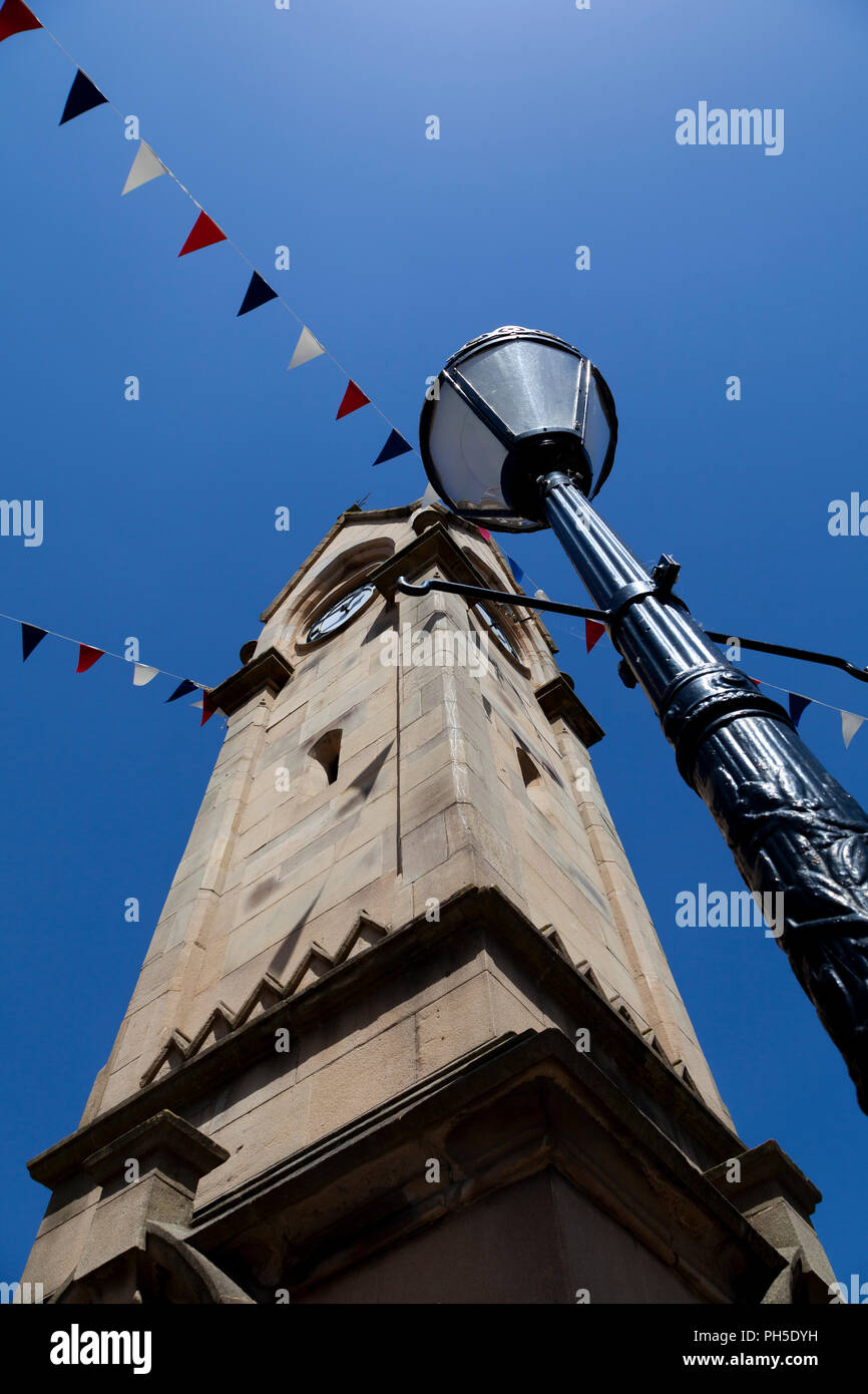 Musgrave monumento la Piazza del Mercato di Penrith, Cumbria Inghilterra UK Regno Unito GB Gran Bretagna Foto Stock