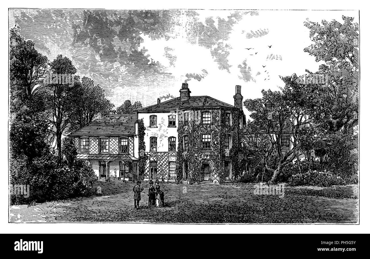 Charles Darwin's Manor in (Down House), Foto Stock