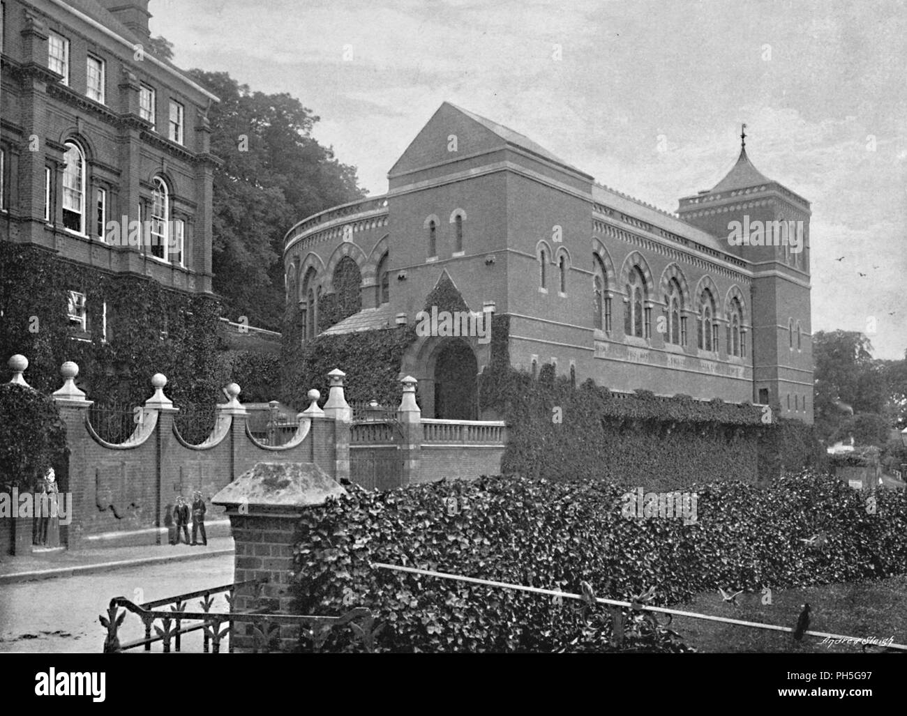 "Harrow, The Speech House', C1896. Artisti: William Burges, Chester Vaughan. Foto Stock