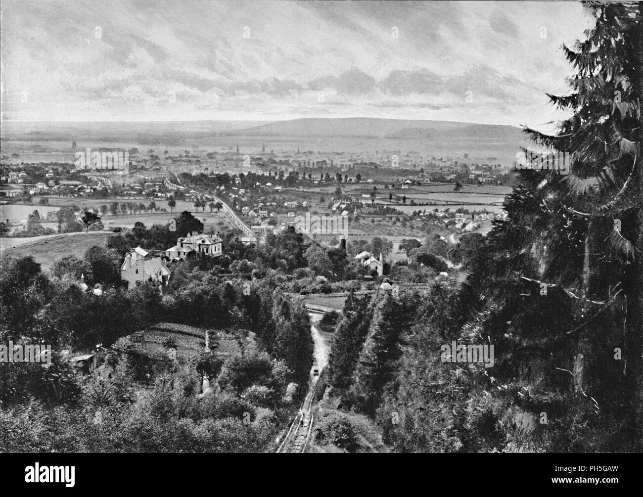 "Cheltenham', C1896. Artista: J Joyner. Foto Stock