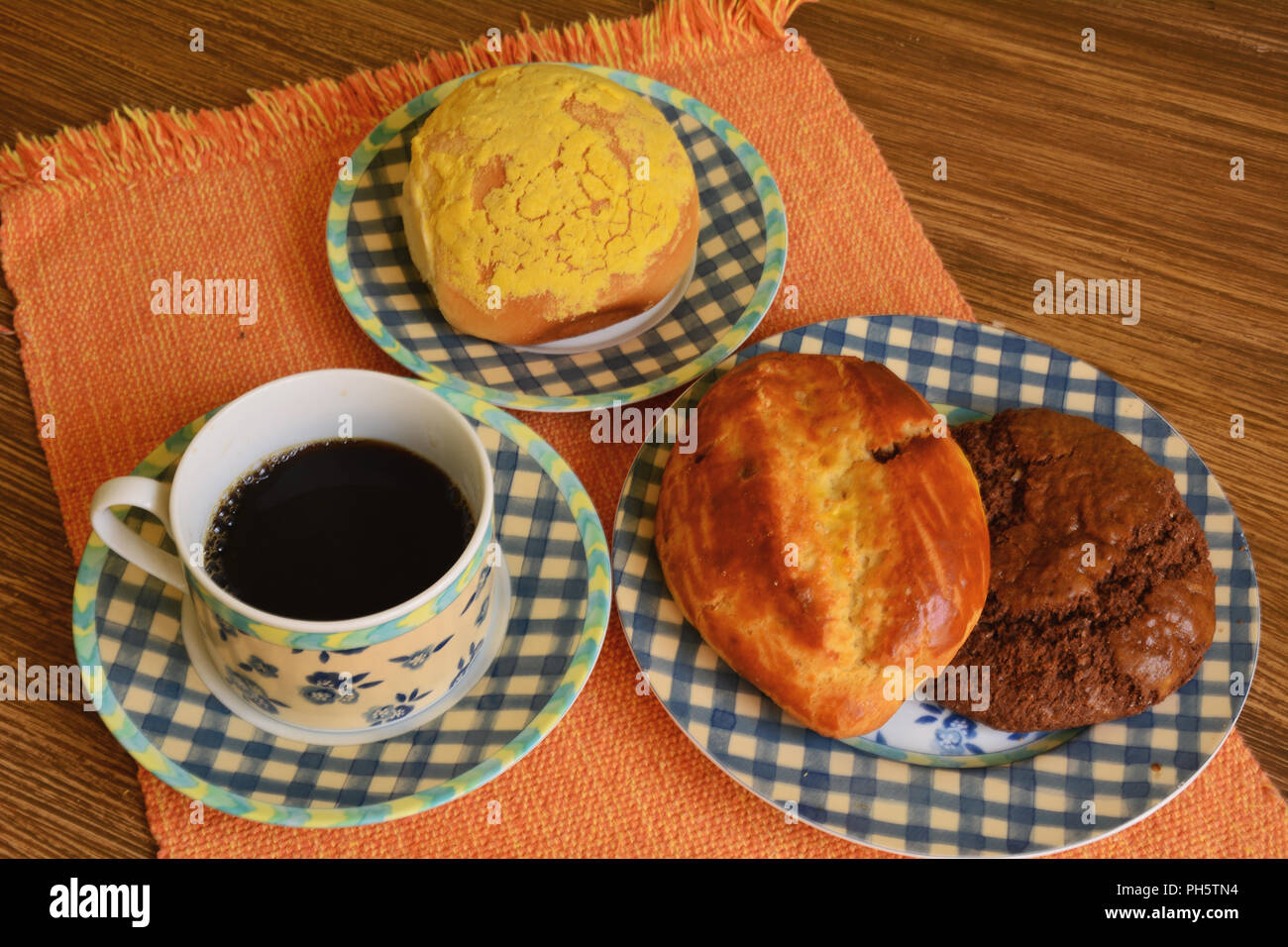 Il pane di mais e variazioni Foto Stock