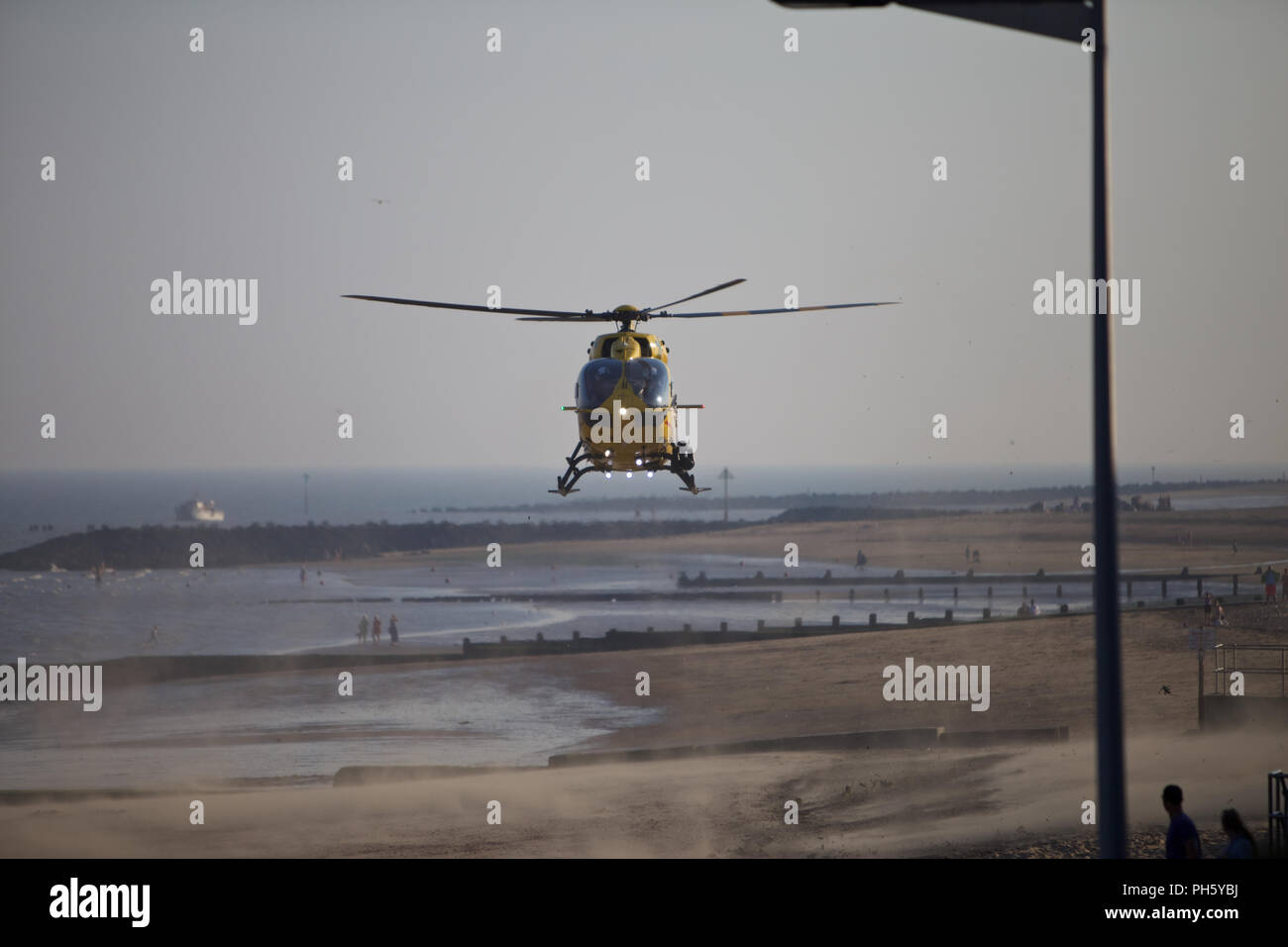 East Anglian Air Ambulance Foto Stock