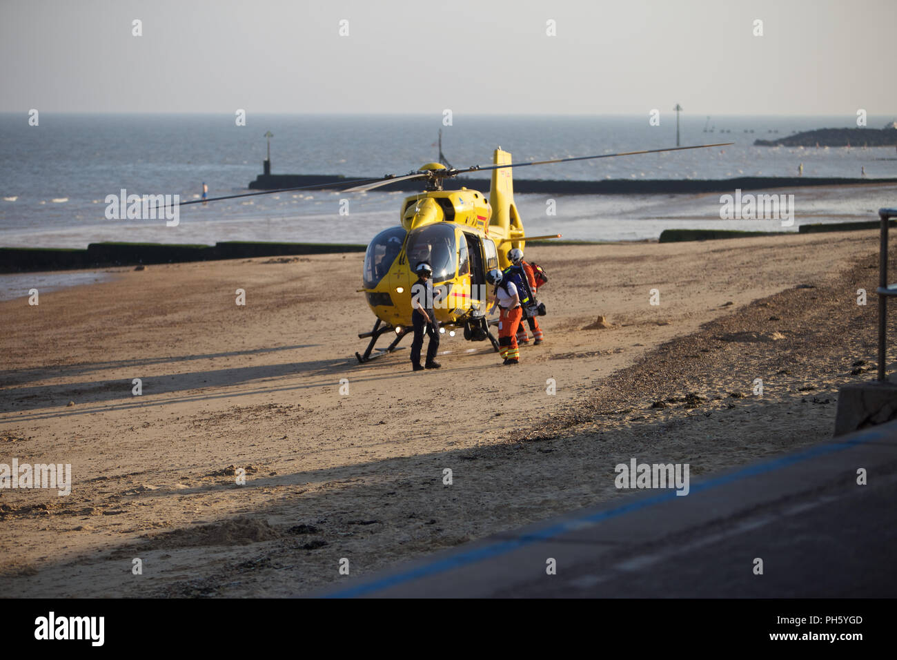 East Anglian Air Ambulance Foto Stock