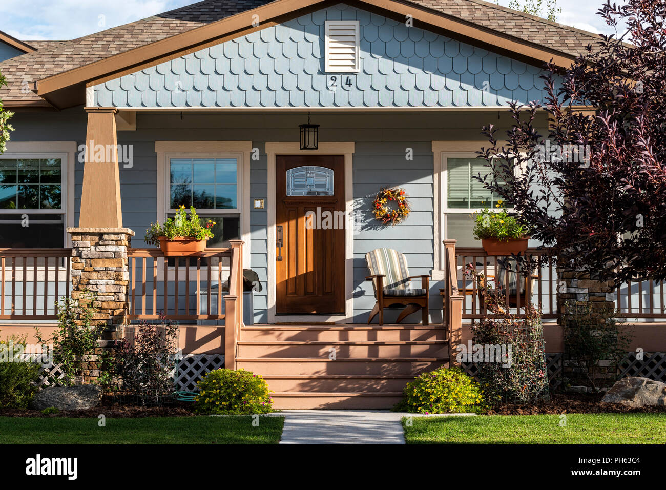 Artigiano stile casa residenziale in Colorado, STATI UNITI D'AMERICA Foto Stock